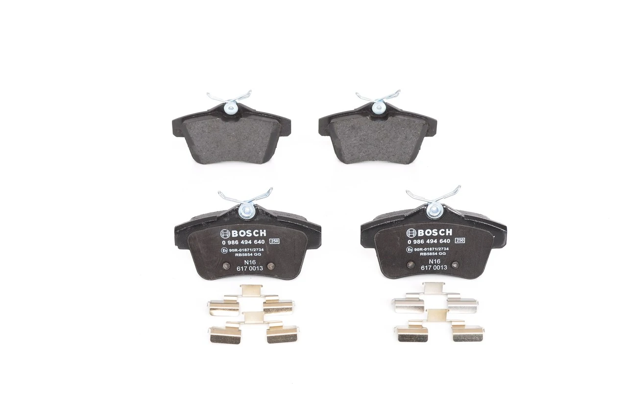 Задние дисковые колодки Bosch 0986494640