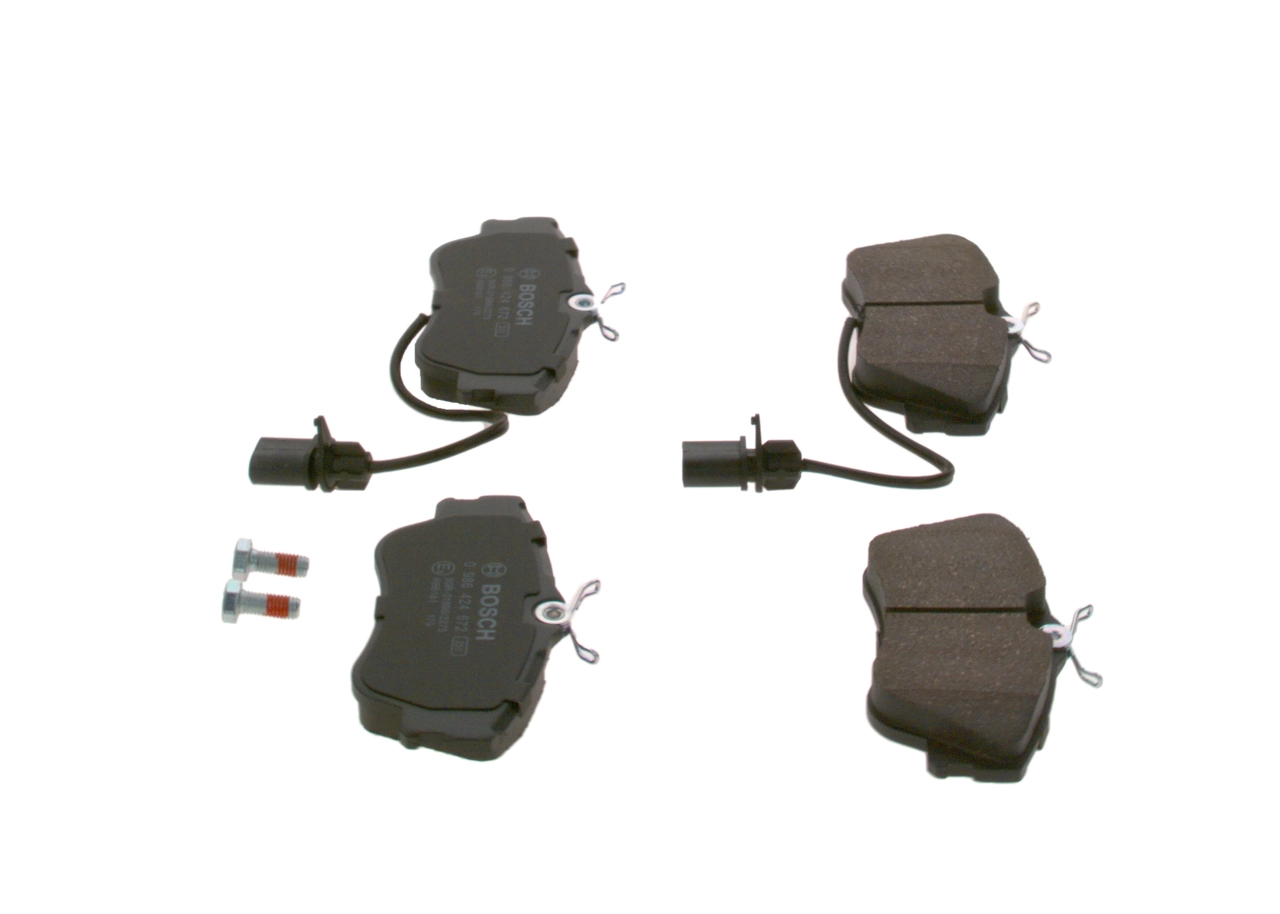 Купить 0986424672 Bosch Колодки тормозные