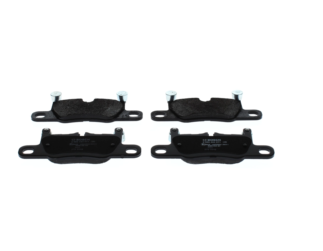 0986424971 Bosch Колодки тормозные дисковые комплект