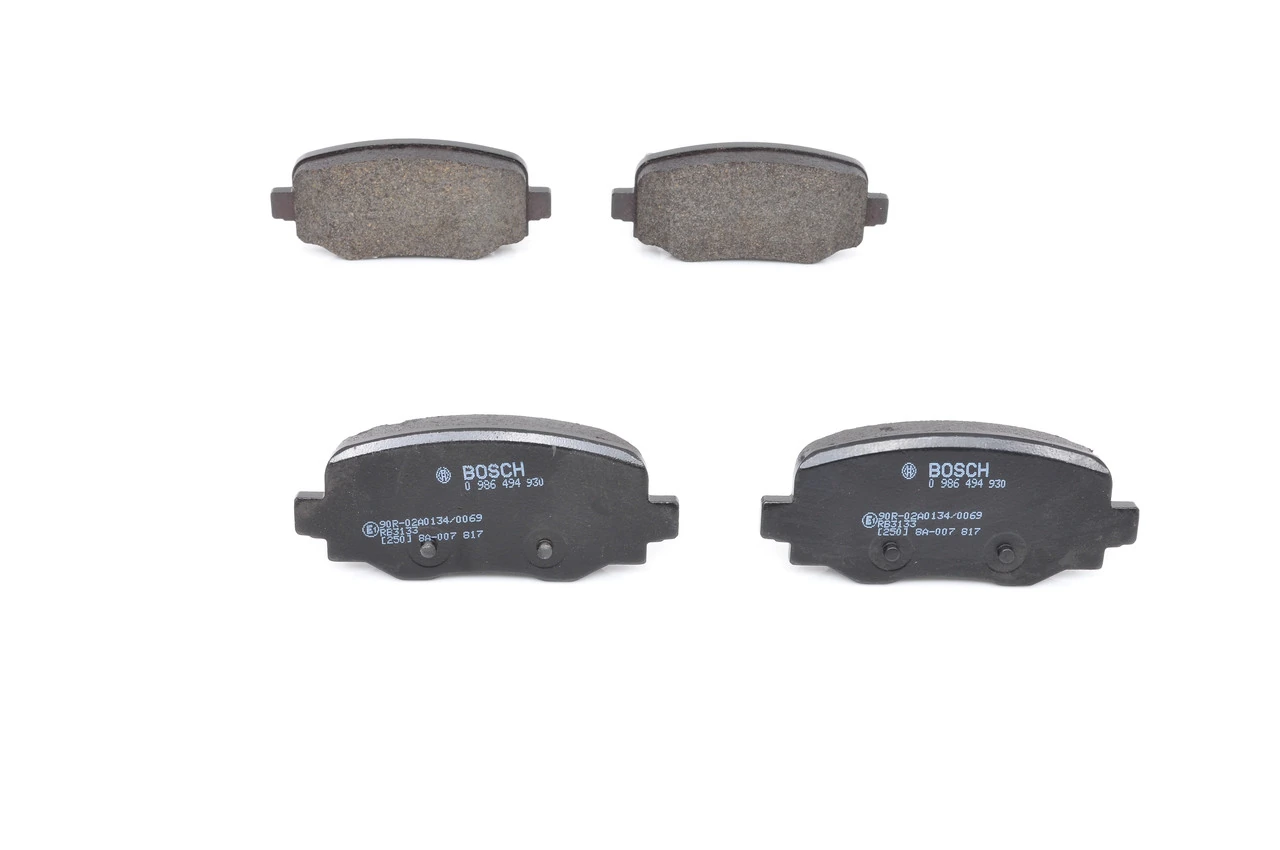 0986494930 Bosch Колодки тормозные дисковые комплект