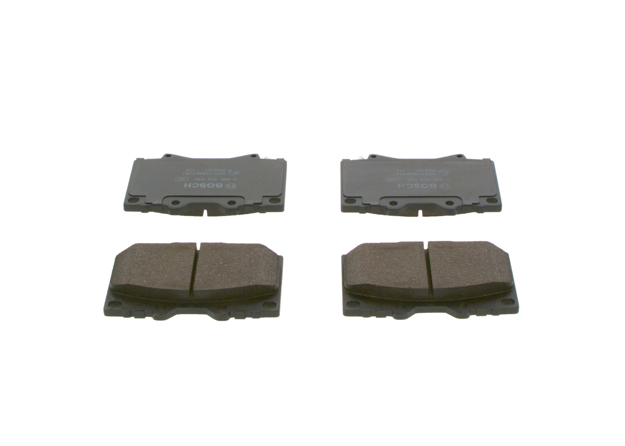 Купить 0986424640 Bosch Колодки тормозные