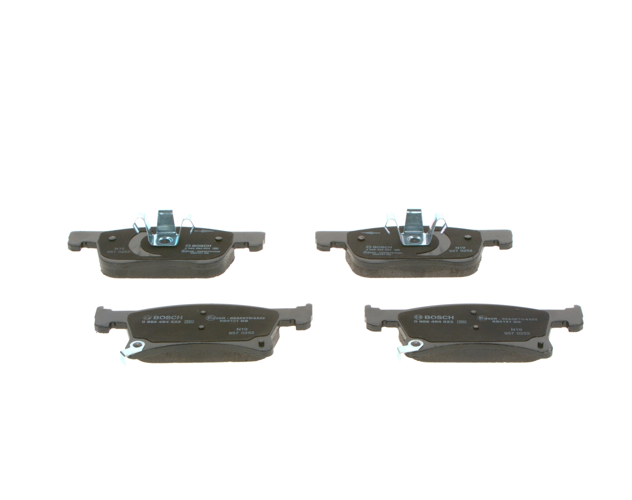 0986494823 Bosch Колодки передние