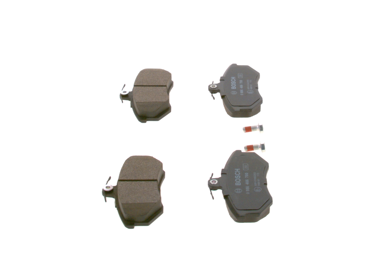 Купить 0986466700 Bosch Колодки тормозные