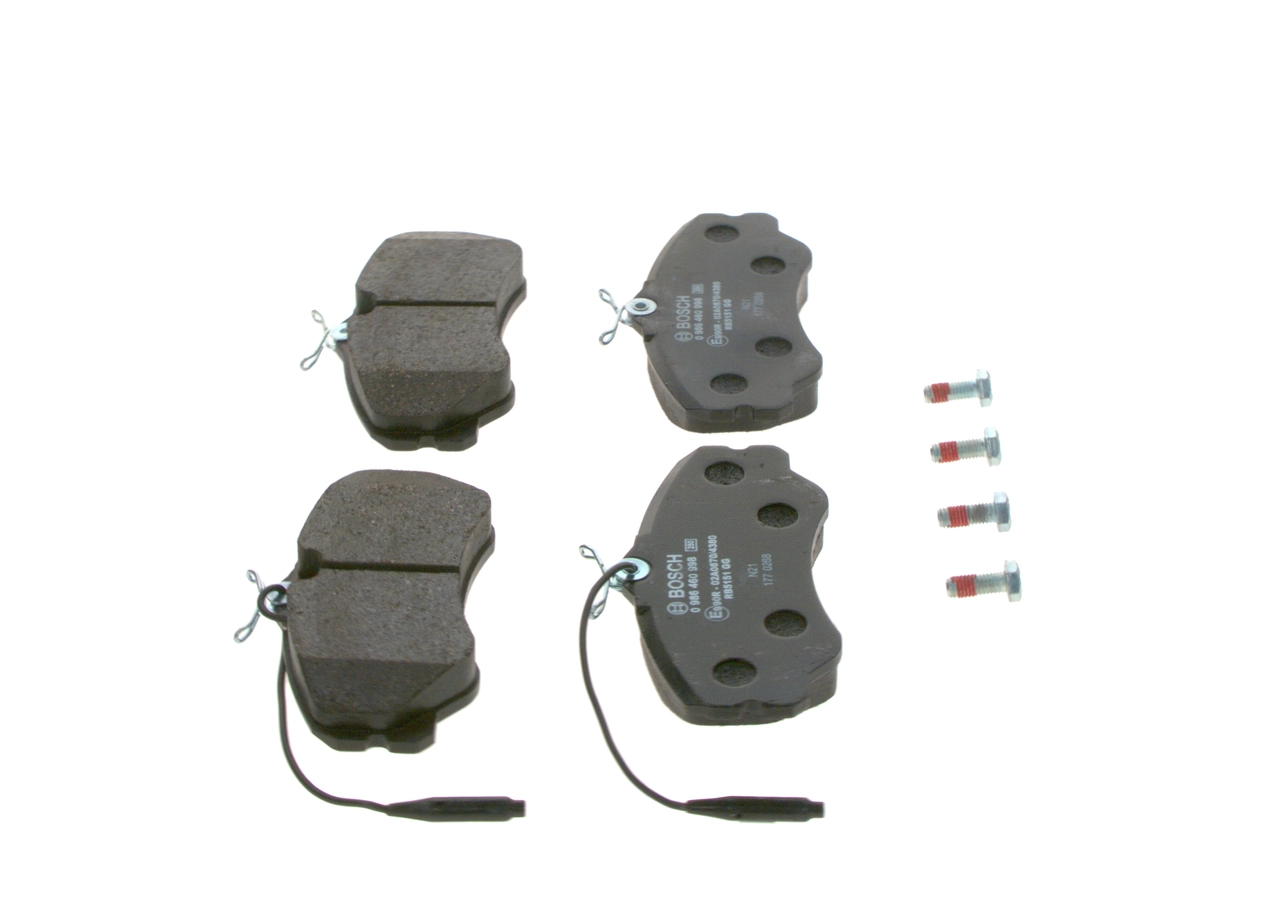 Купить 0986460998 Bosch Колодки тормозные