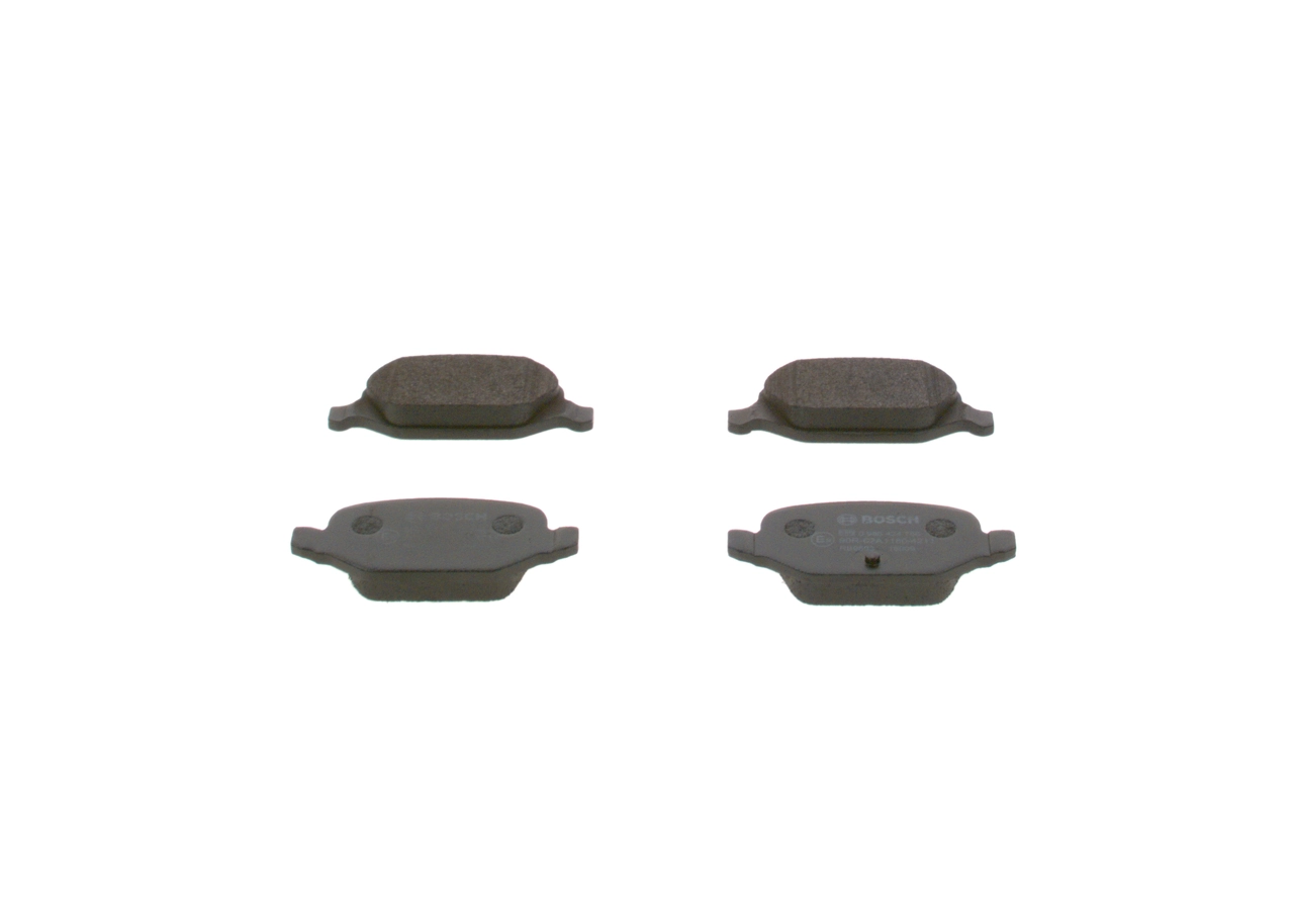 Купить 0986424756 Bosch Колодки тормозные задние, дисковые