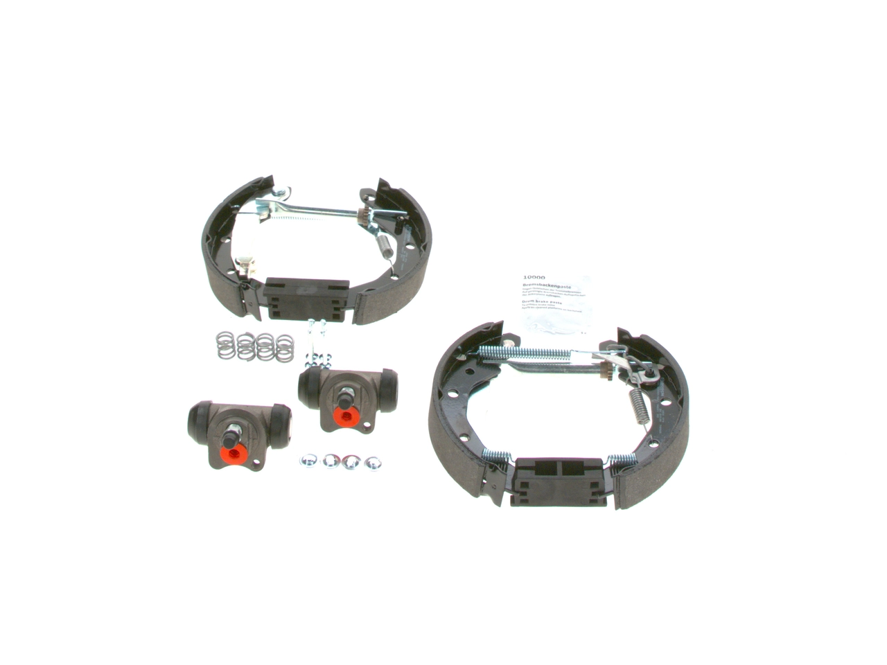 0204114629 Bosch Барабанные тормозные колодки