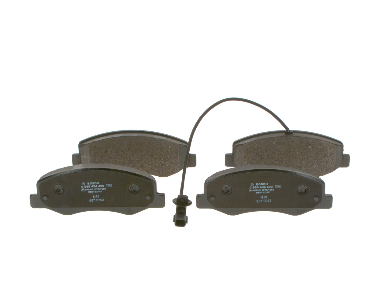 Колодки дисковые  Bosch 0986494499 цена, от 35.36 USD