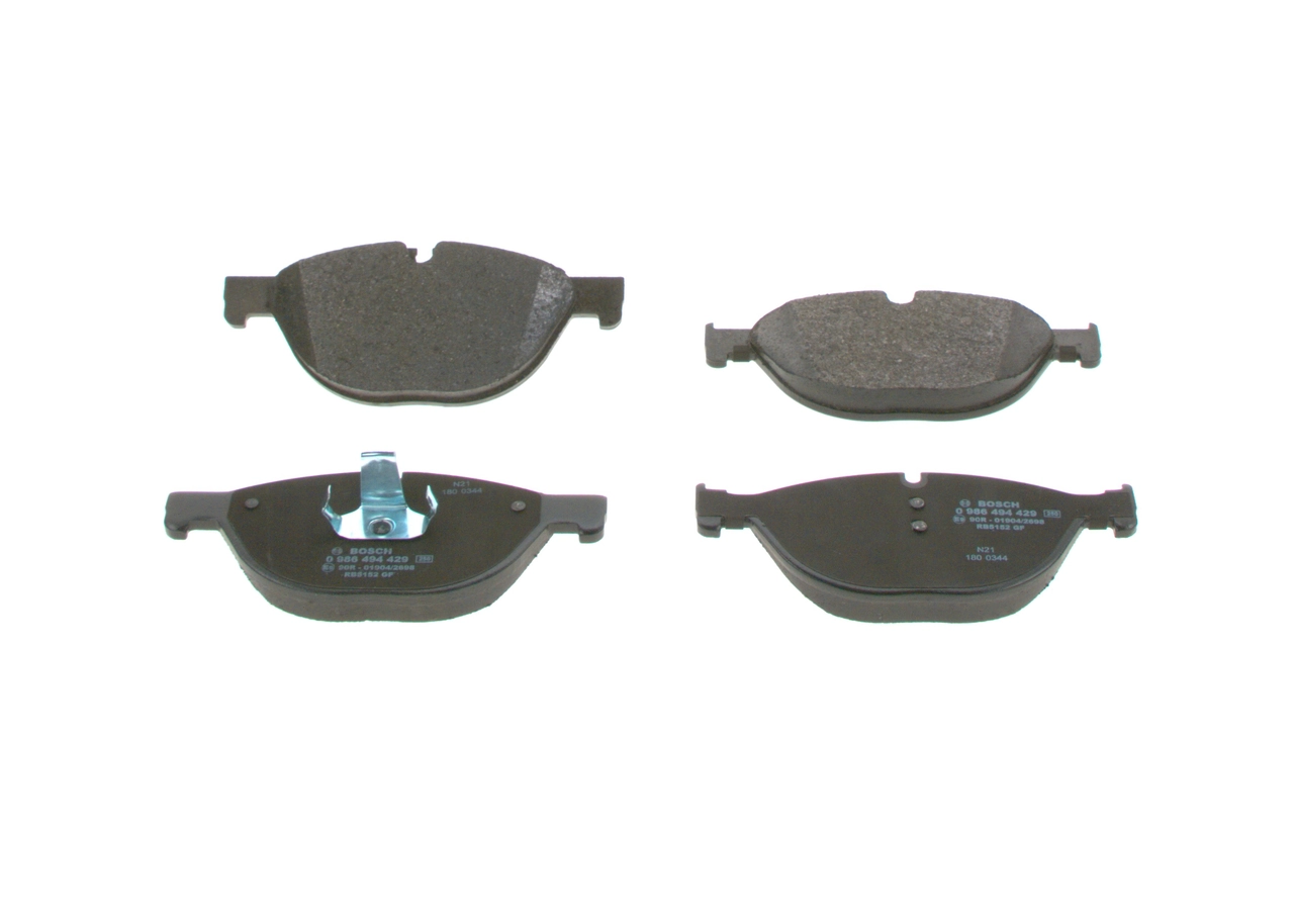 0986494429 Bosch Колодки передние