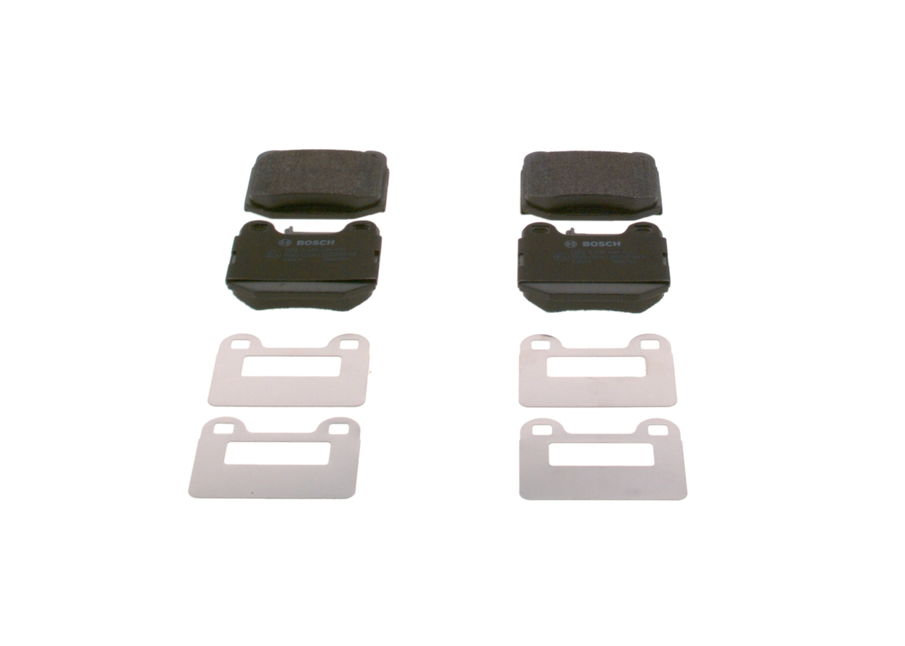 Купить 0986494410 Bosch Колодки тормозные задние, дисковые