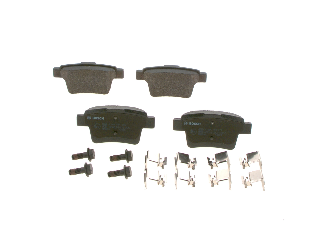 Колодки дисковые  Bosch 0986494076 цена, от 19.30 USD