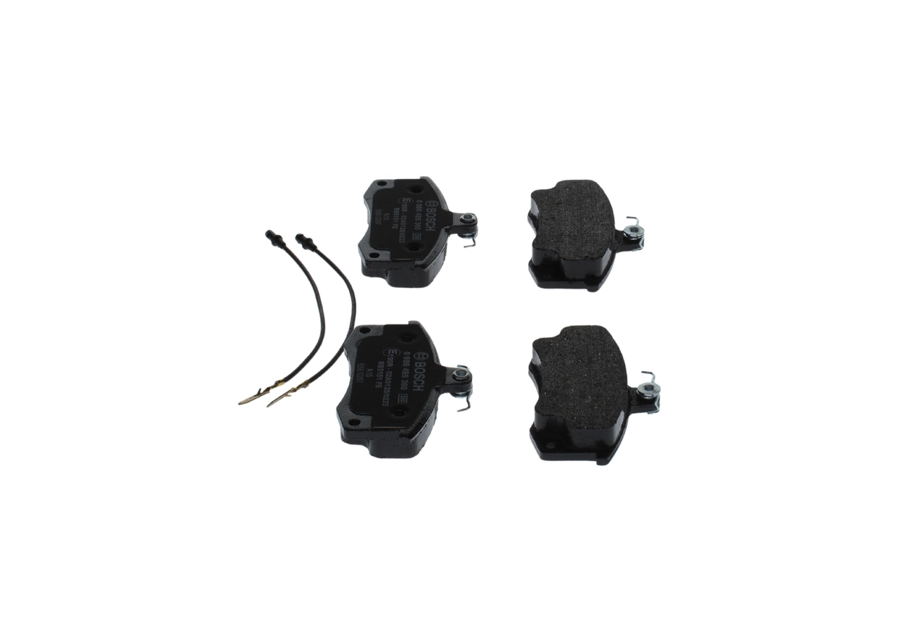 Купить 0986495360 Bosch Колодки тормозные