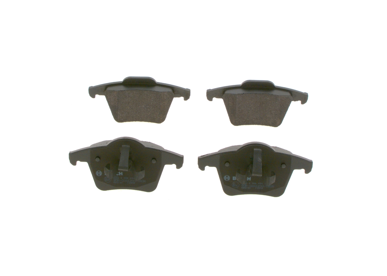 0986494102 Bosch Колодки тормозные дисковые комплект