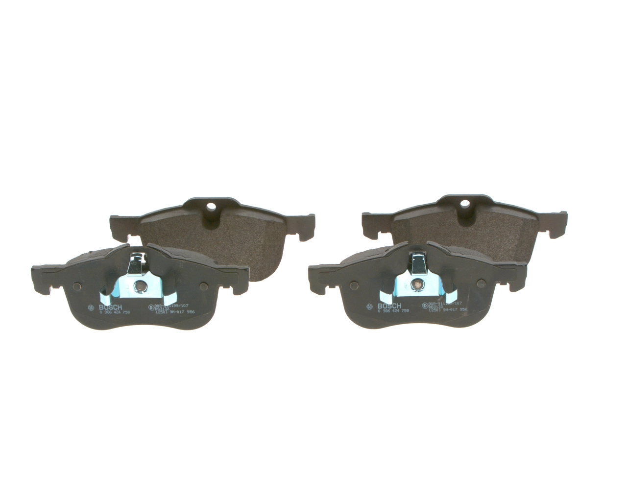 Купить 0986424758 Bosch Колодки тормозные
