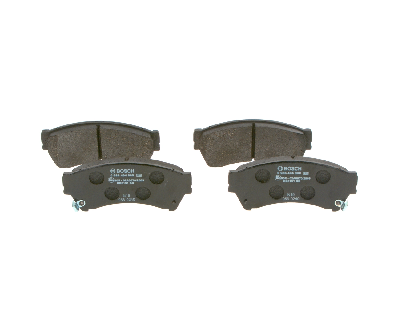 Колодки Bosch 0986494860 цена, от 28.35 USD
