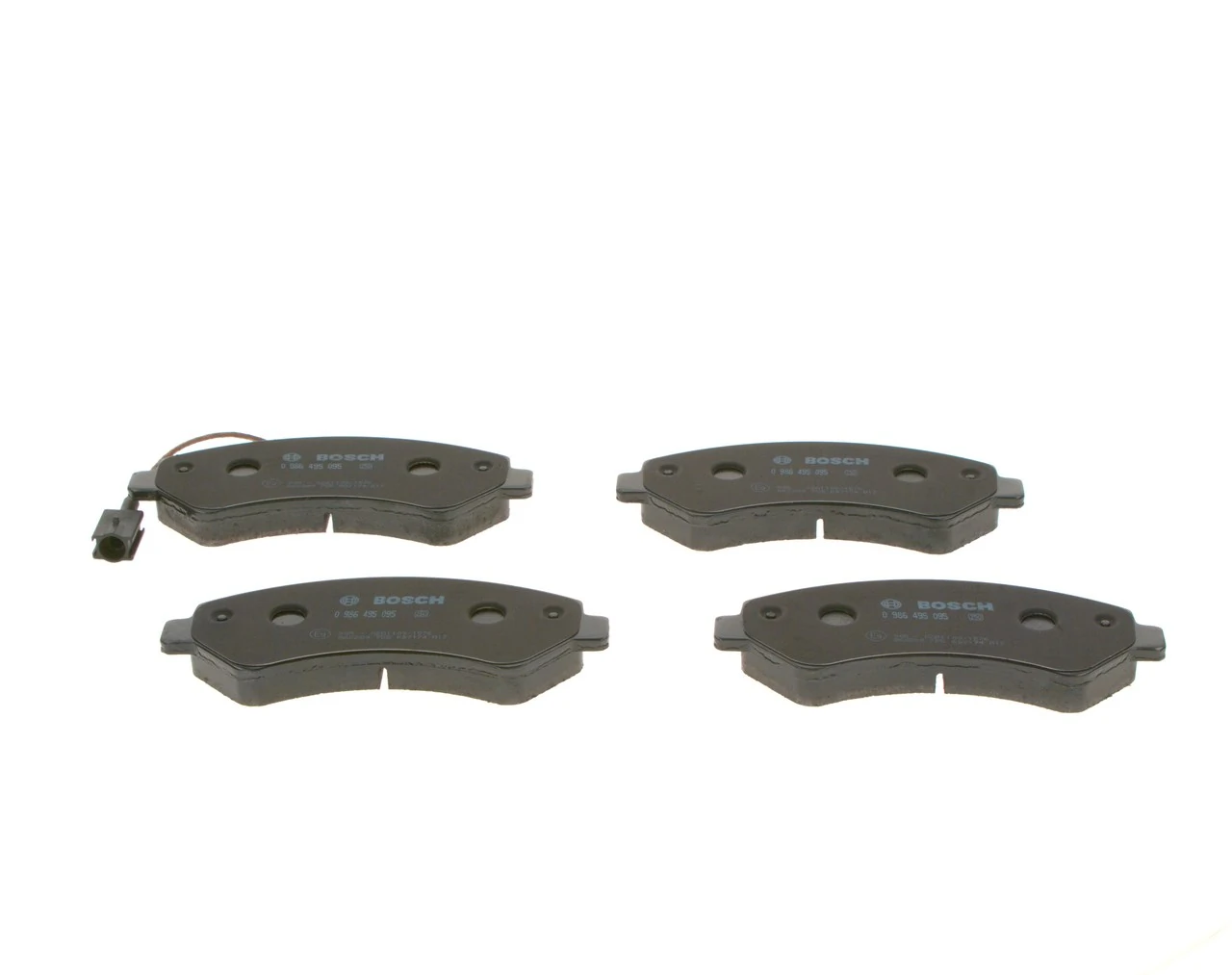 0986495095 Bosch Колодки передние
