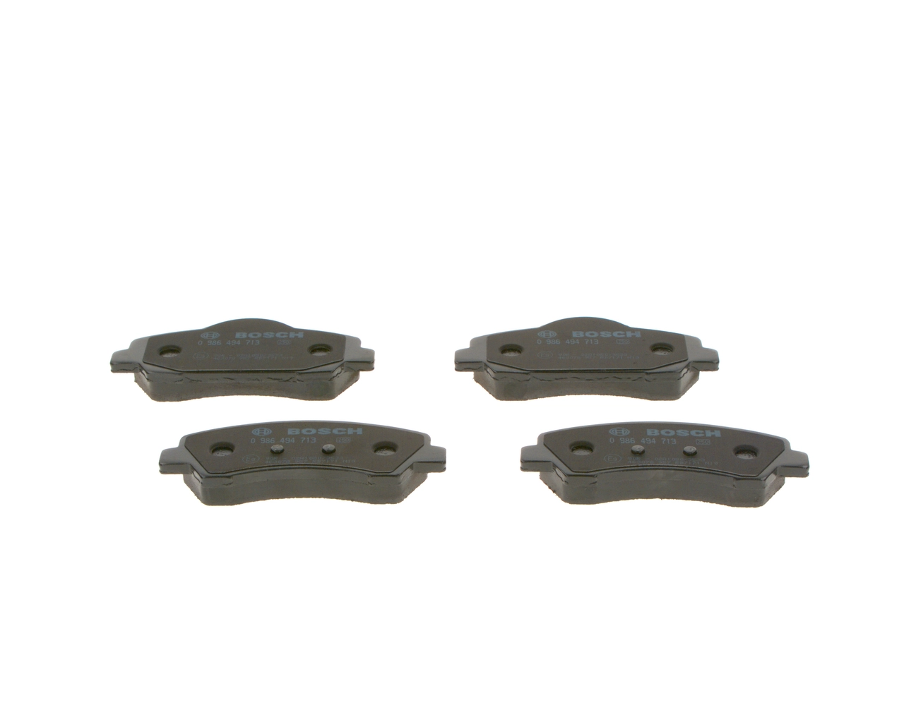 Передние тормозные колодки 0986494713 Bosch