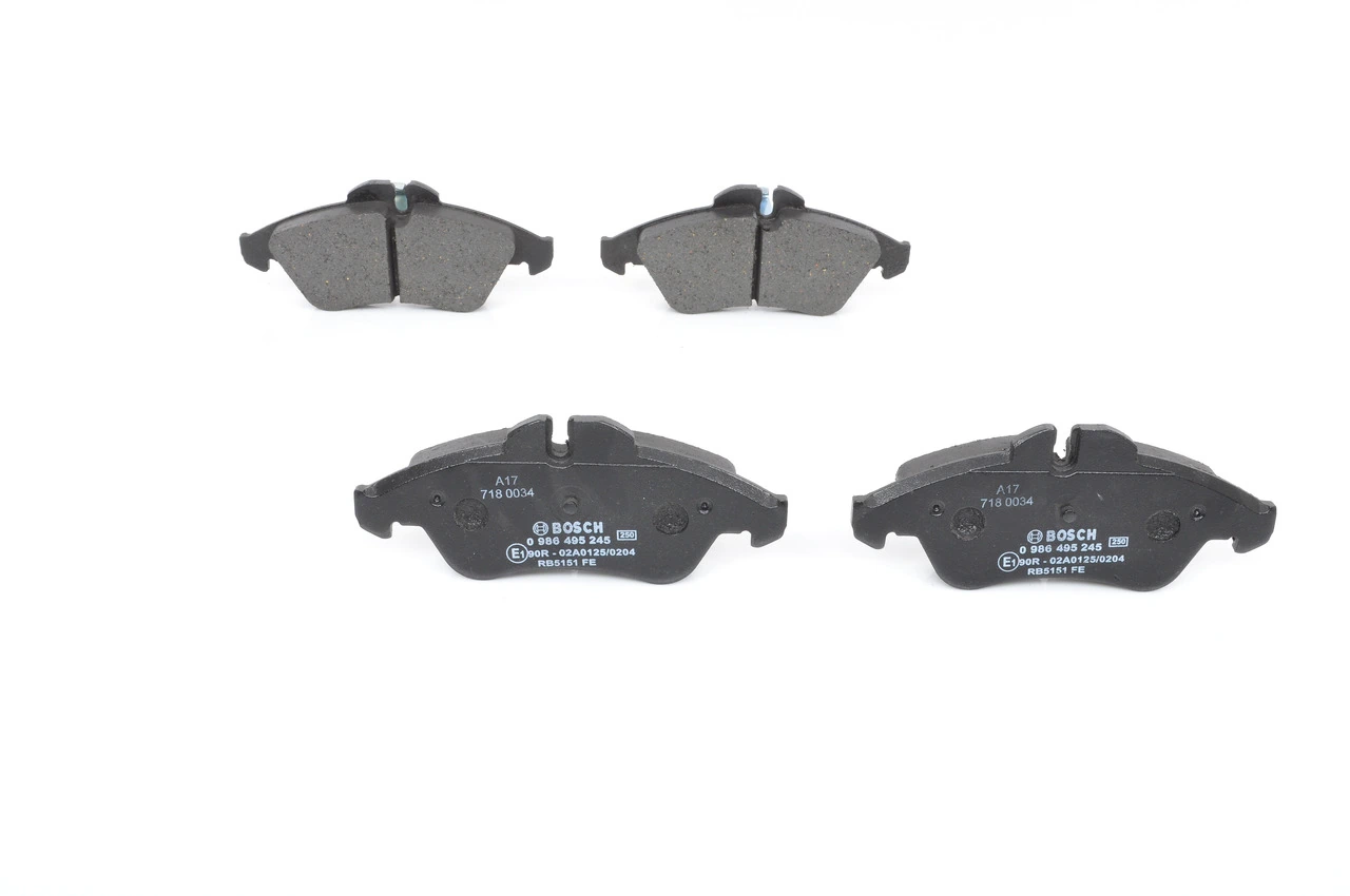 0986495245 Bosch Колодки передние