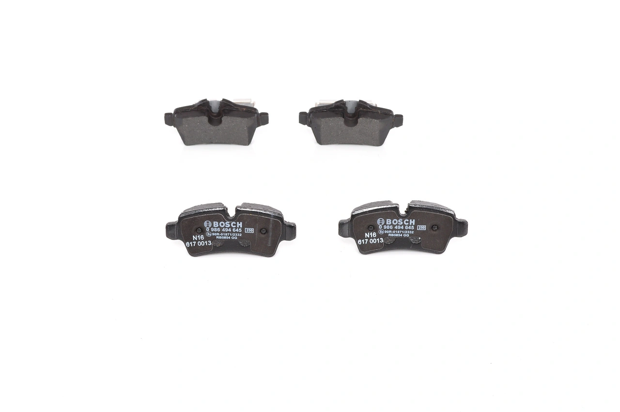 Задние дисковые колодки Bosch 0986494645