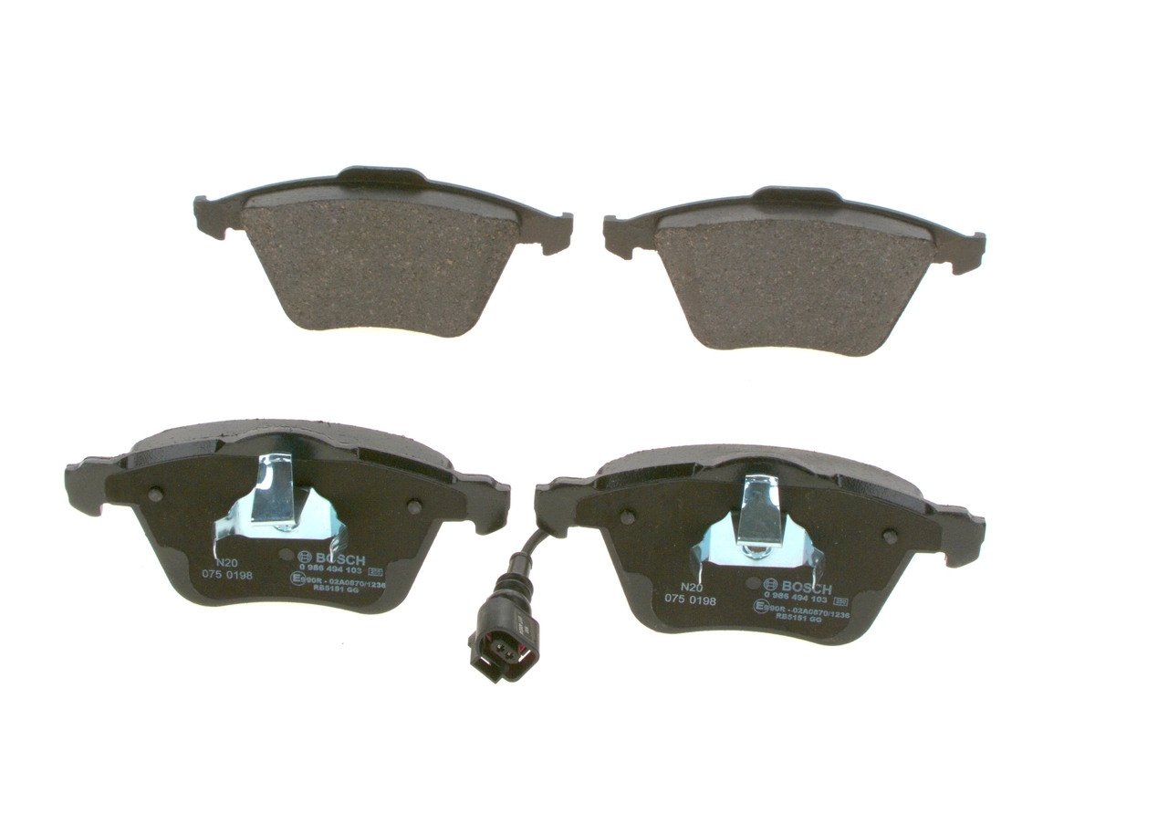 Колодки Bosch 0986494103 цена, от 45.79 USD