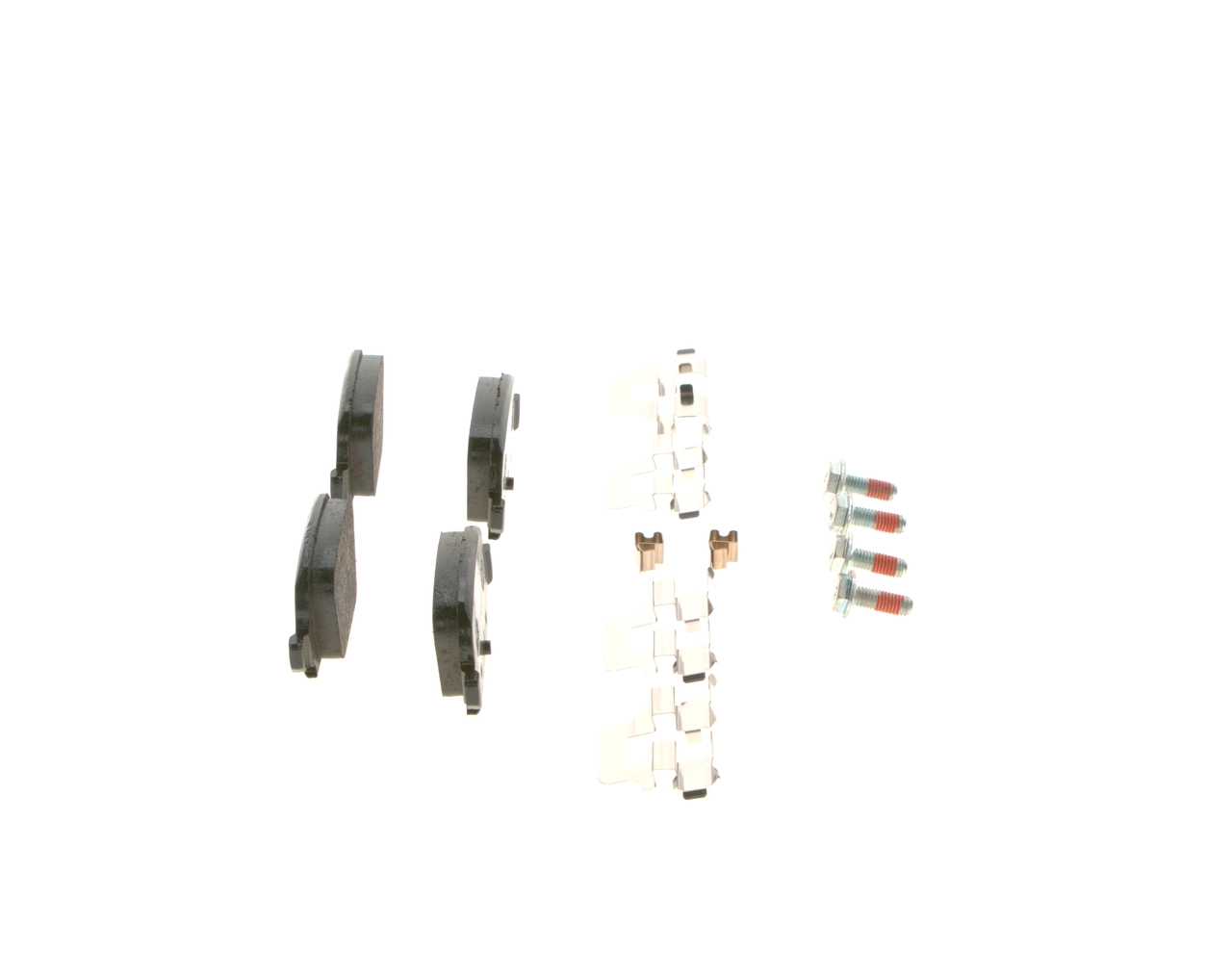 Купить 0986424528 Bosch Колодки тормозные задние, дисковые