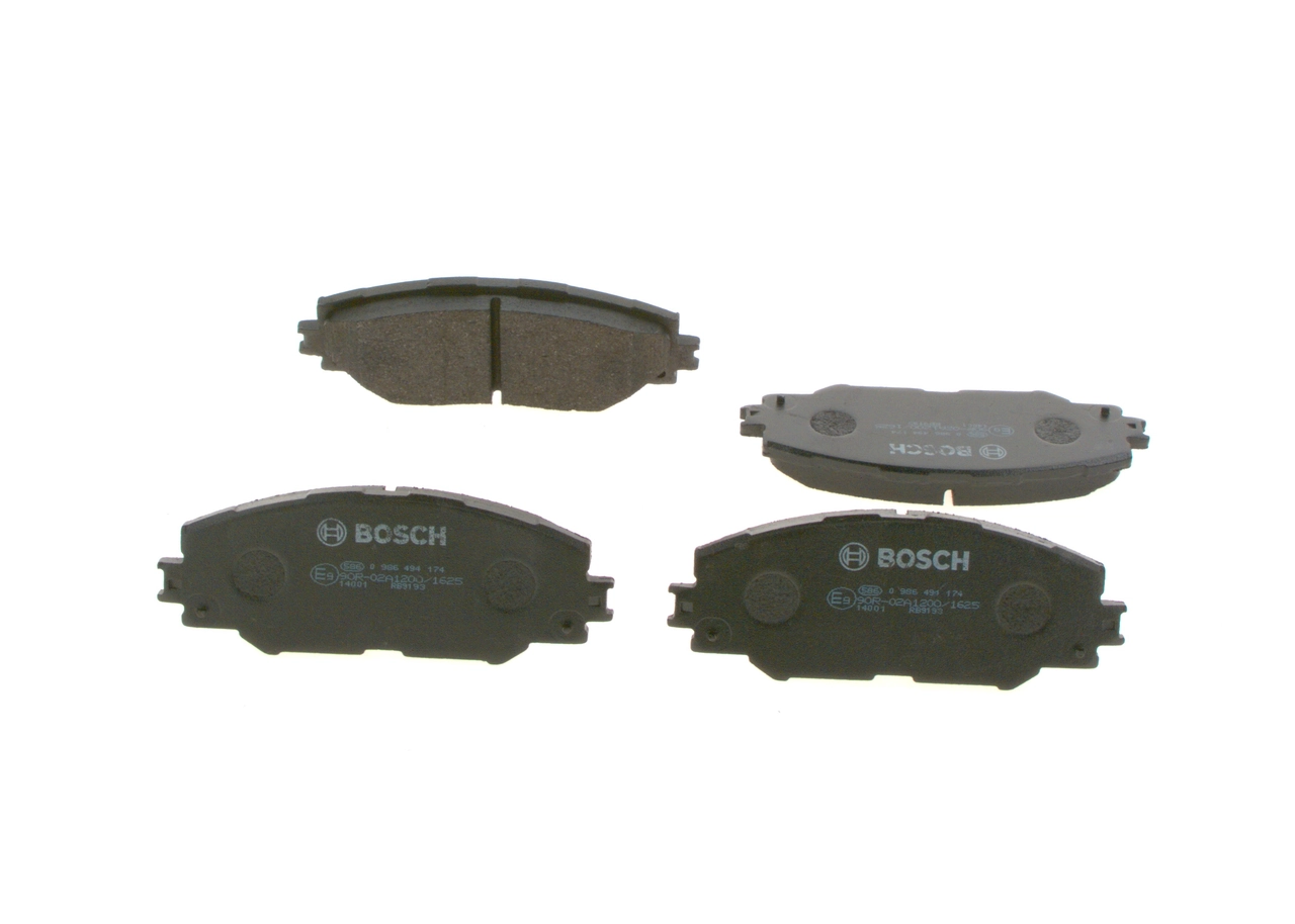 Купить 0986494174 Bosch Колодки тормозные