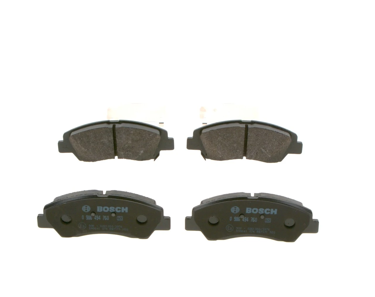 Купить 0986494760 Bosch Колодки тормозные