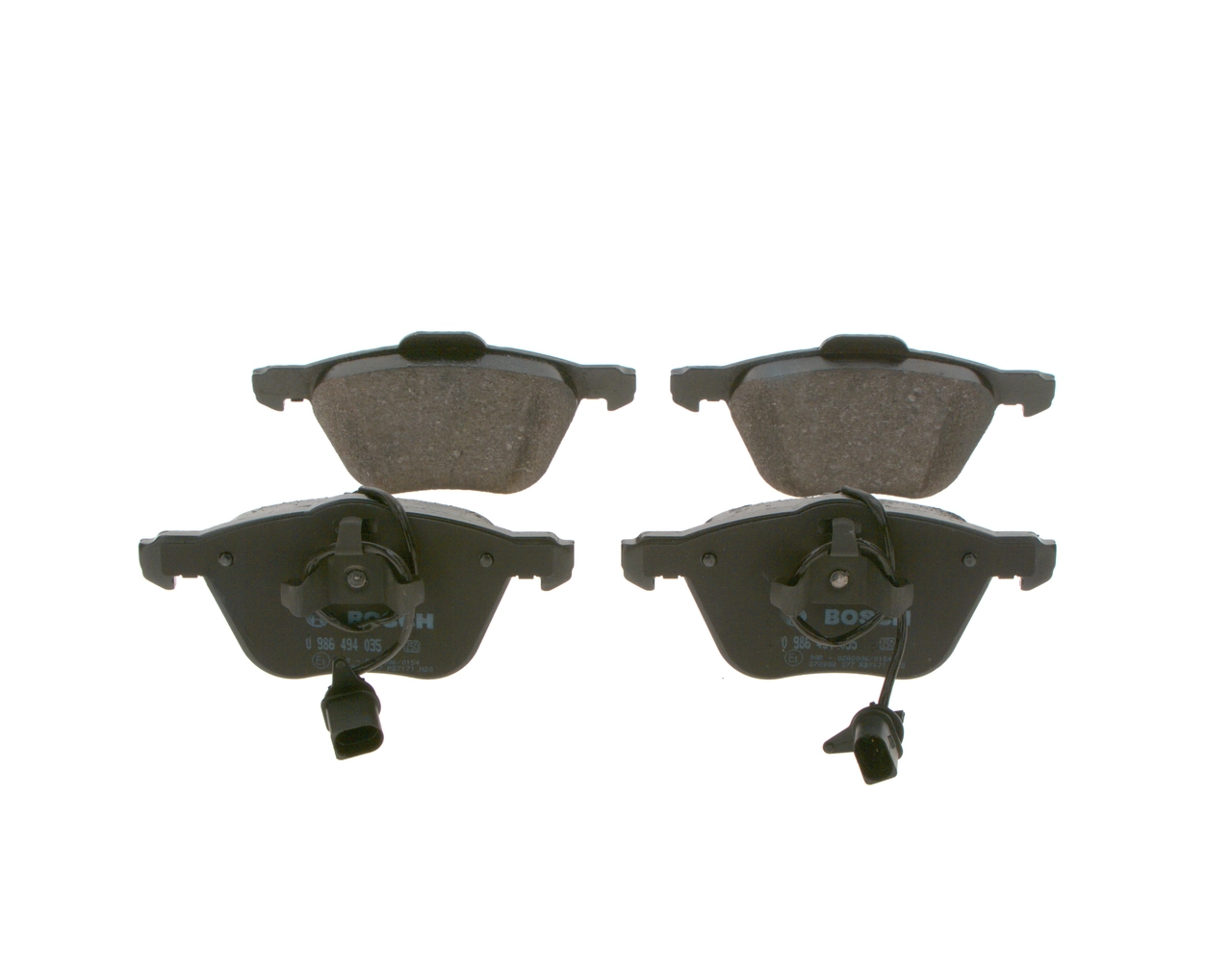 Купить 0986494035 Bosch Колодки тормозные