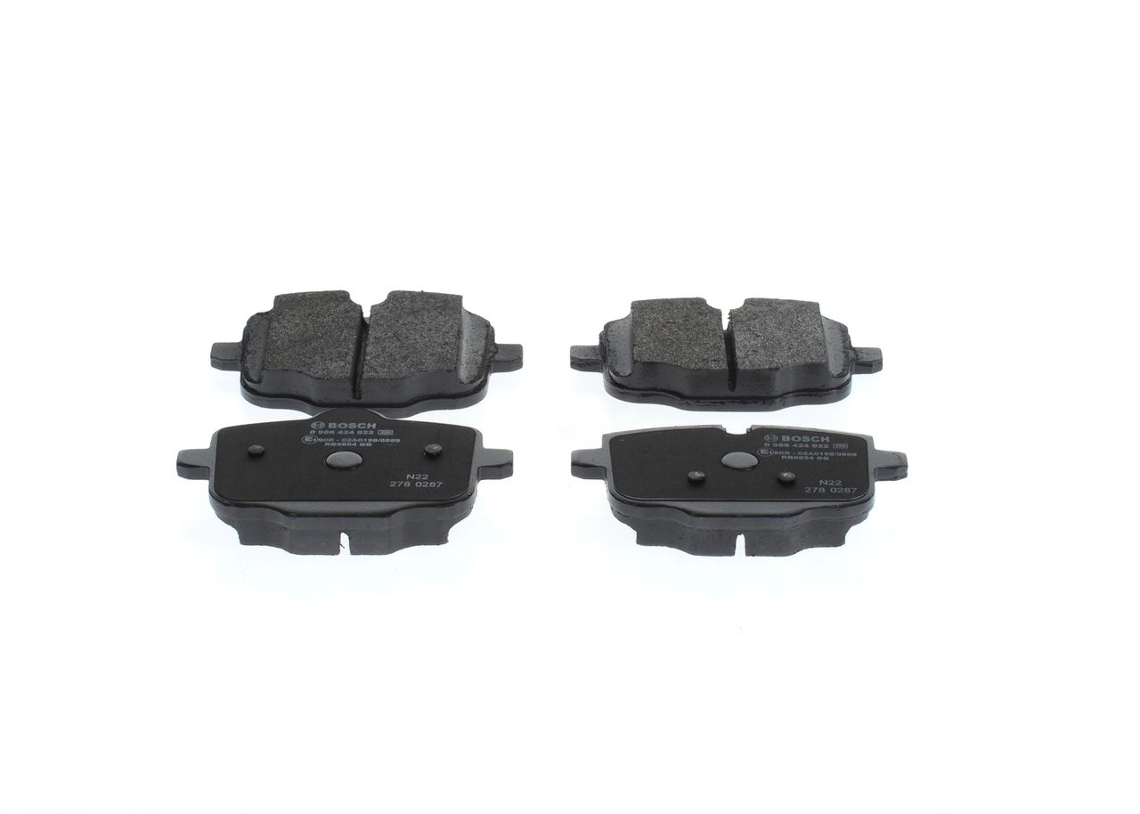 Купить 0986424922 Bosch Колодки тормозные задние, дисковые