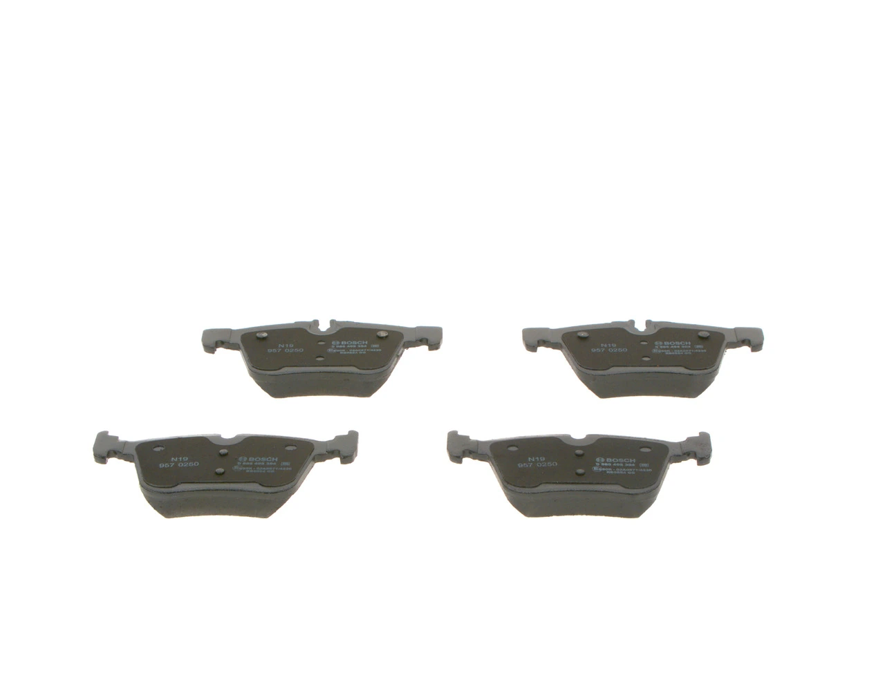 Купить 0986495394 Bosch Колодки тормозные задние, дисковые