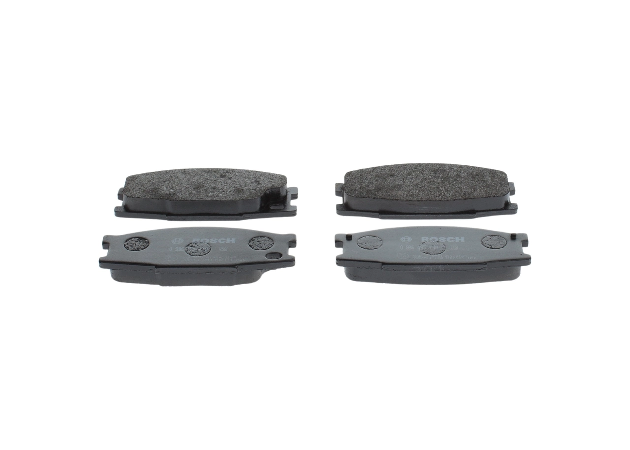 Sapatas do freio dianteiras de disco Mitsubishi Canter 6 FE5, FE6