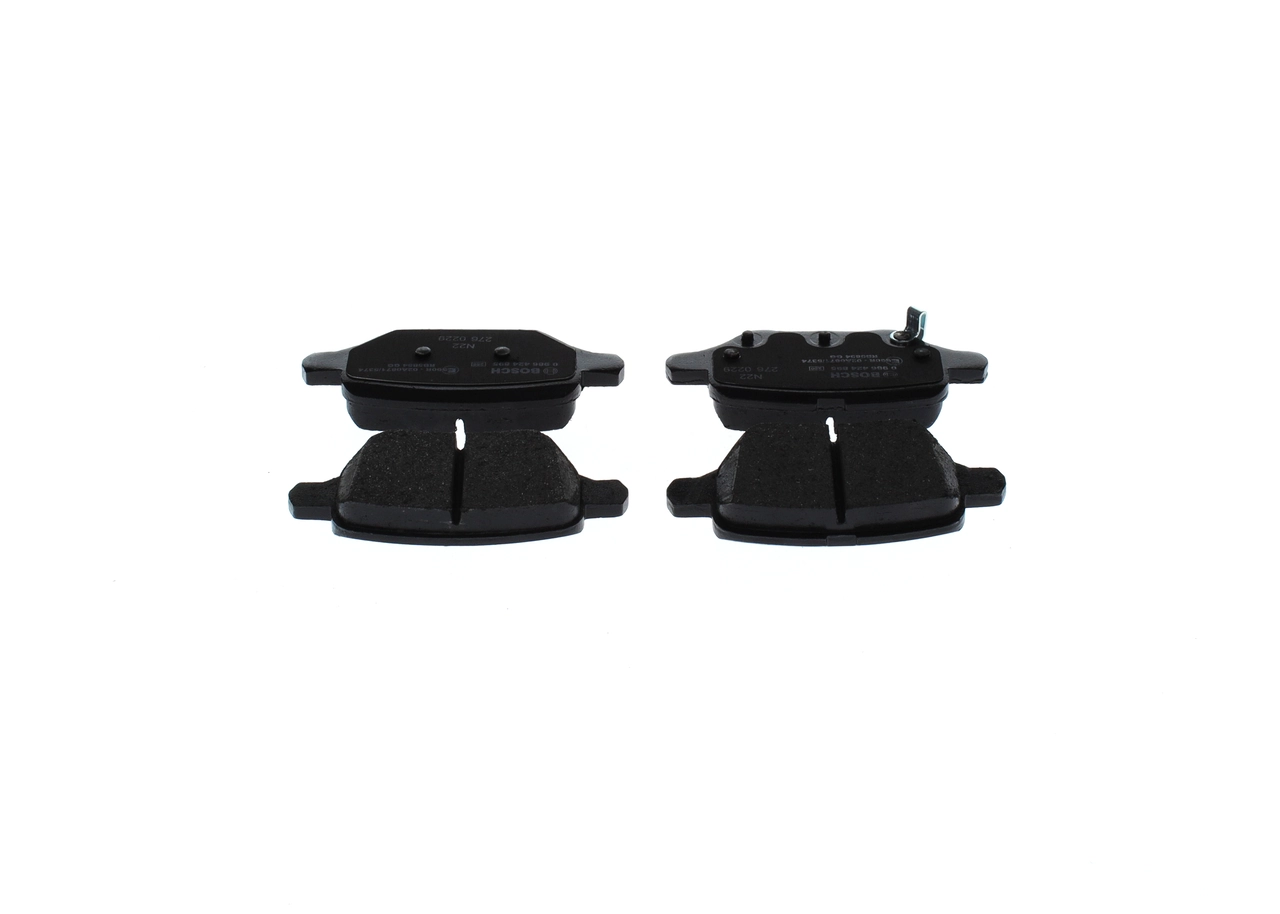 Купить 0986424895 Bosch Колодки тормозные задние, дисковые