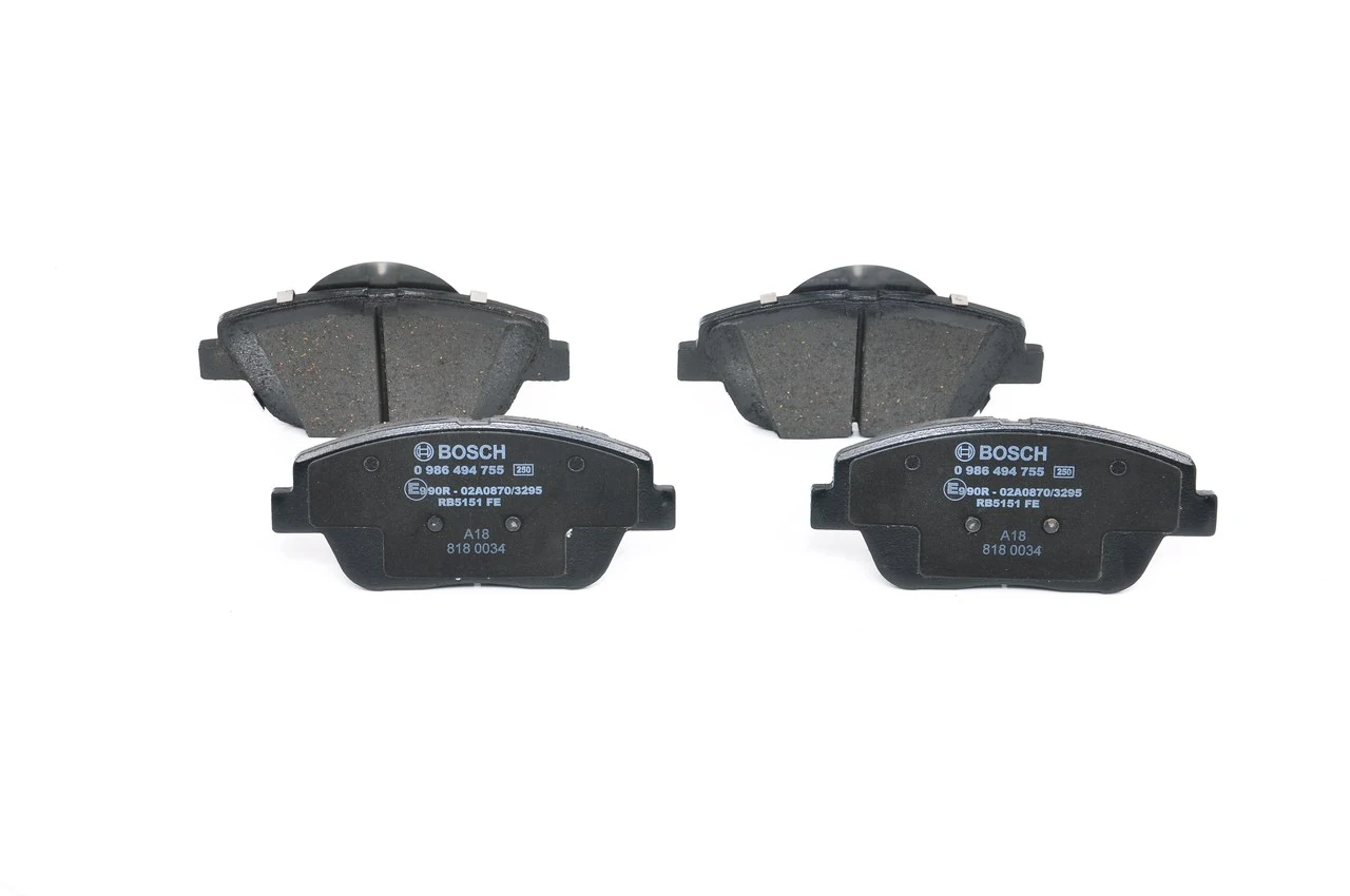 Купить 0986494755 Bosch Колодки тормозные