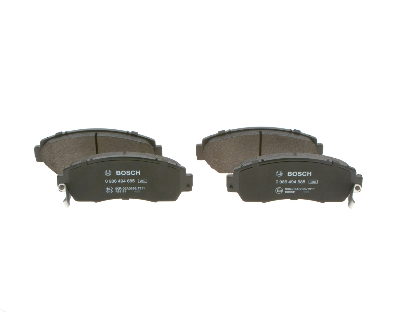 Купить 0986494685 Bosch Колодки тормозные