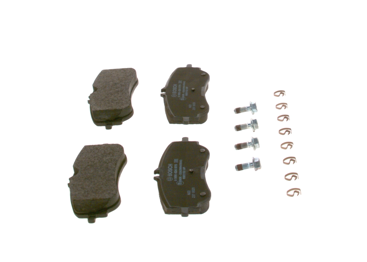 Задние тормозные колодки 0986424875 Bosch