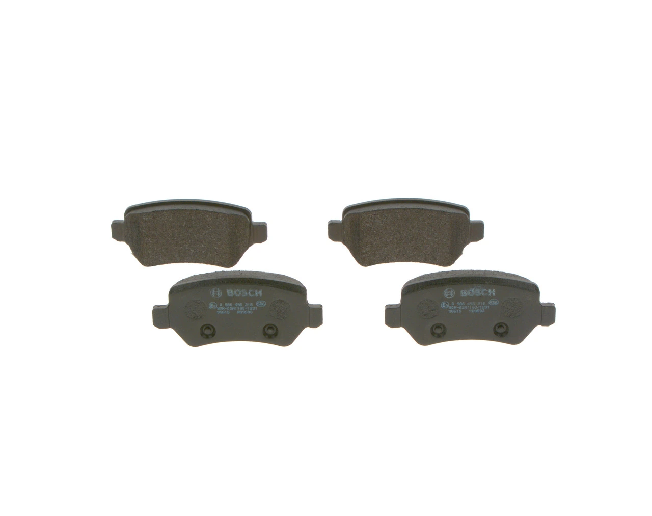 Колодки дисковые  Bosch 0986495218 цена, от 16.22 USD