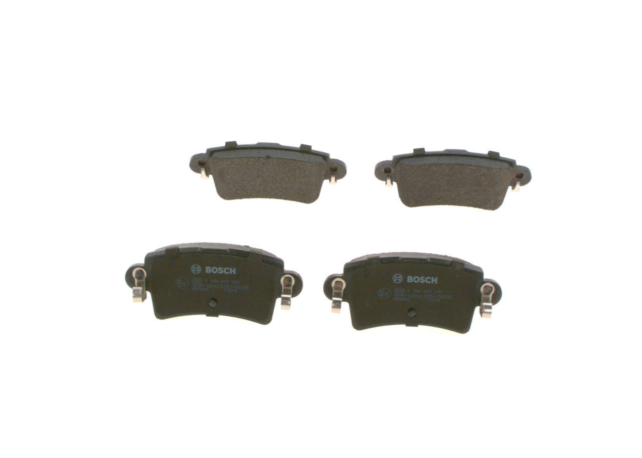 0986494043 Bosch Колодки тормозные дисковые комплект
