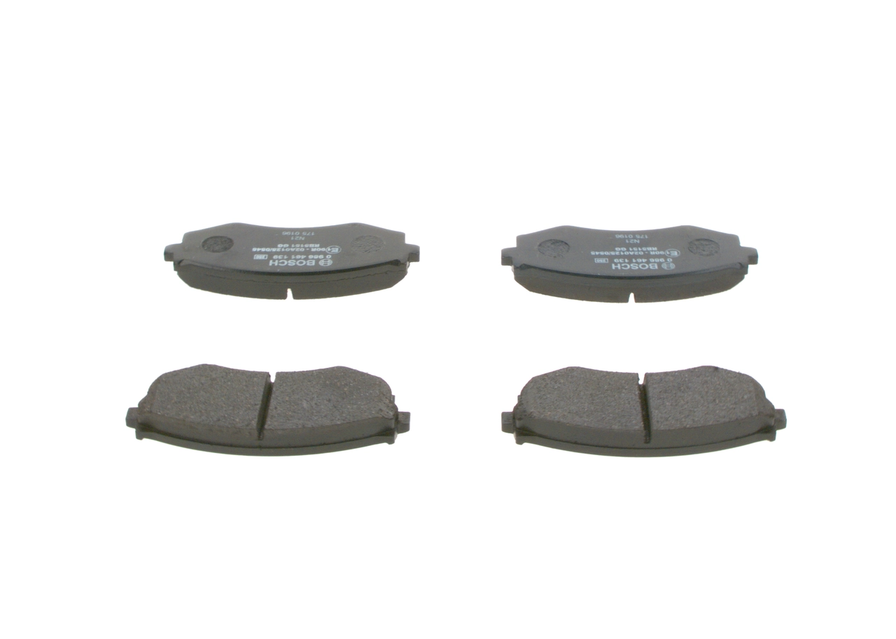 0986461139 Bosch Колодки передние