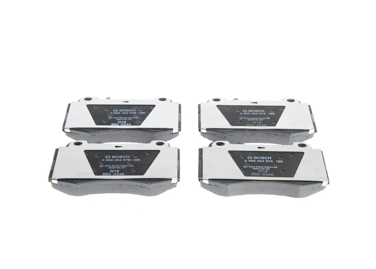 Передние тормозные колодки 0986494576 Bosch