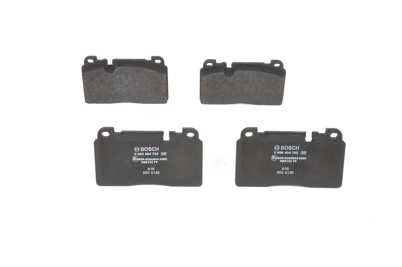 Передние тормозные колодки 0986494702 Bosch