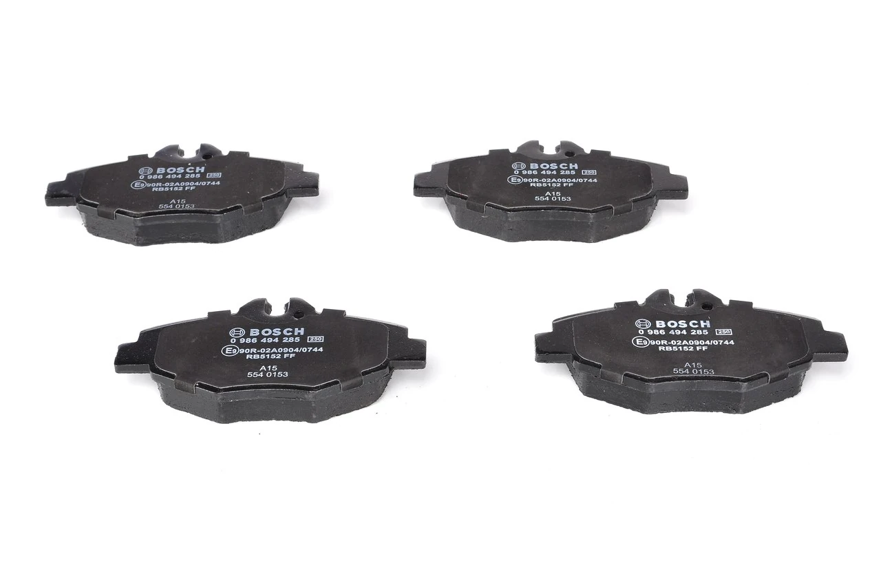 Передние тормозные колодки 0986494285 Bosch