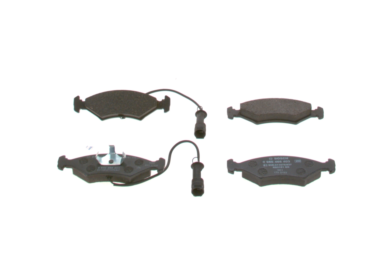 Колодки Bosch 0986466403 цена, от 12.37 USD