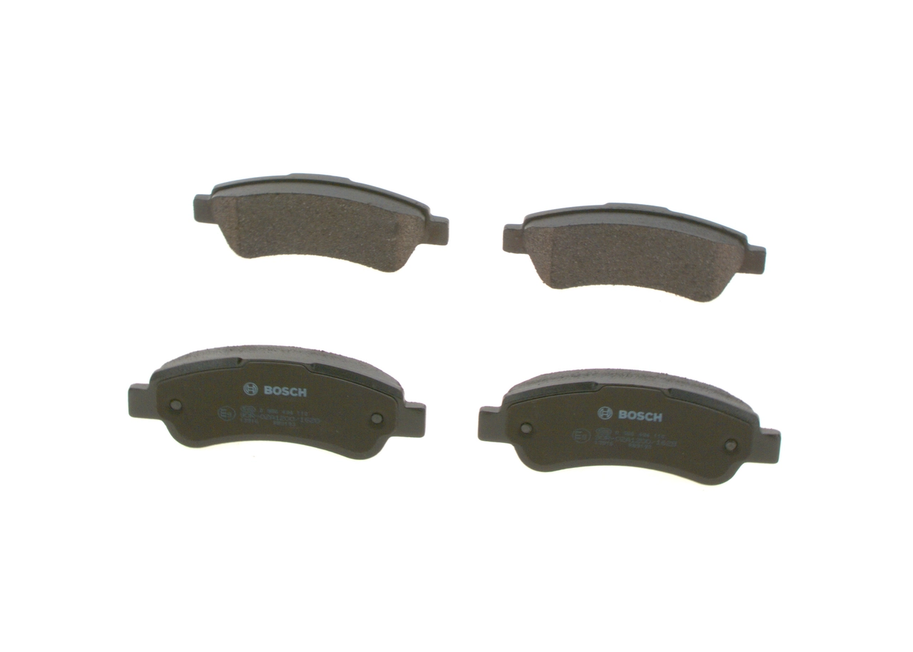 Купить 0986494110 Bosch Колодки тормозные задние, дисковые