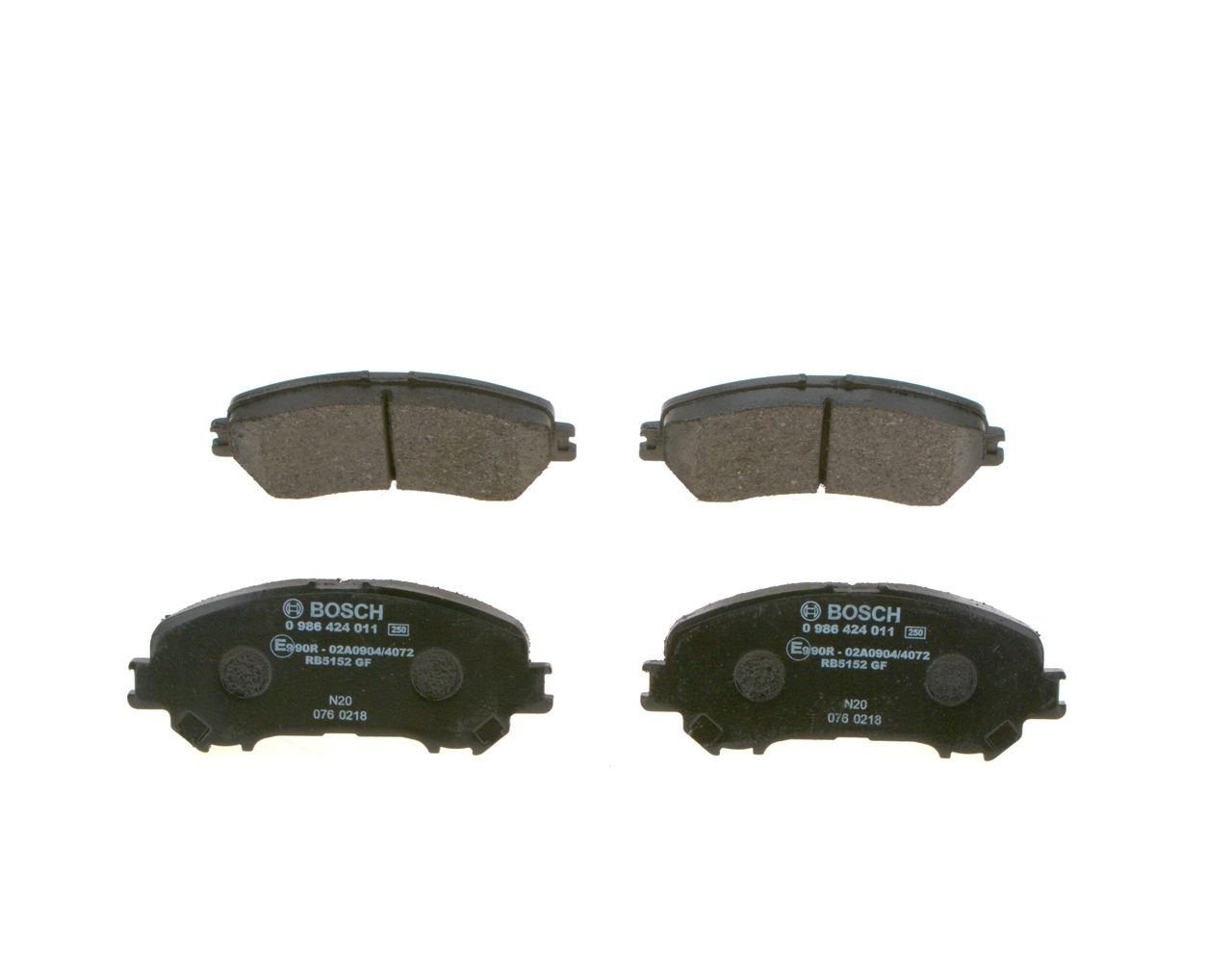 0986424011 Bosch Колодки передние