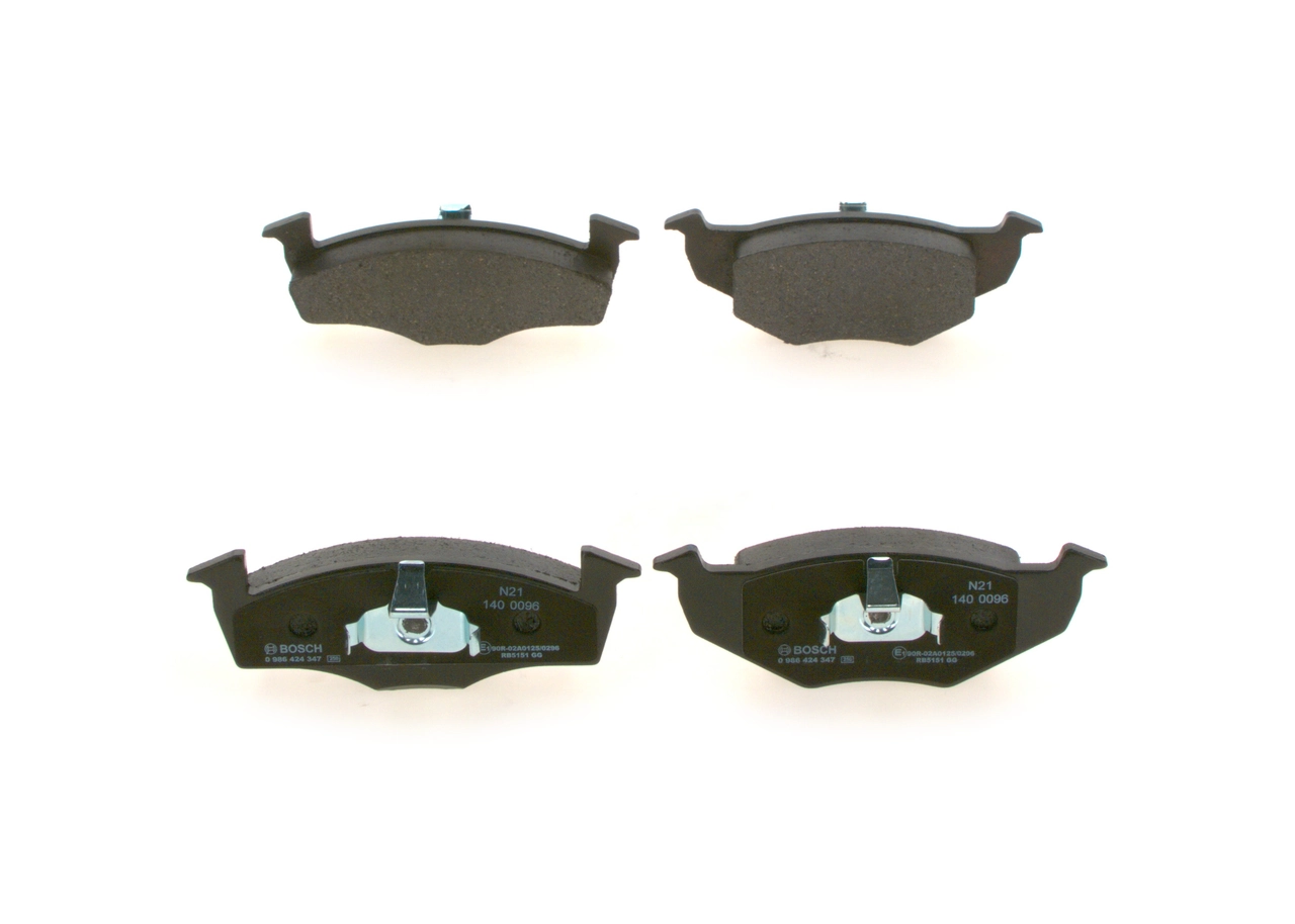 0986424347 Bosch Колодки передние