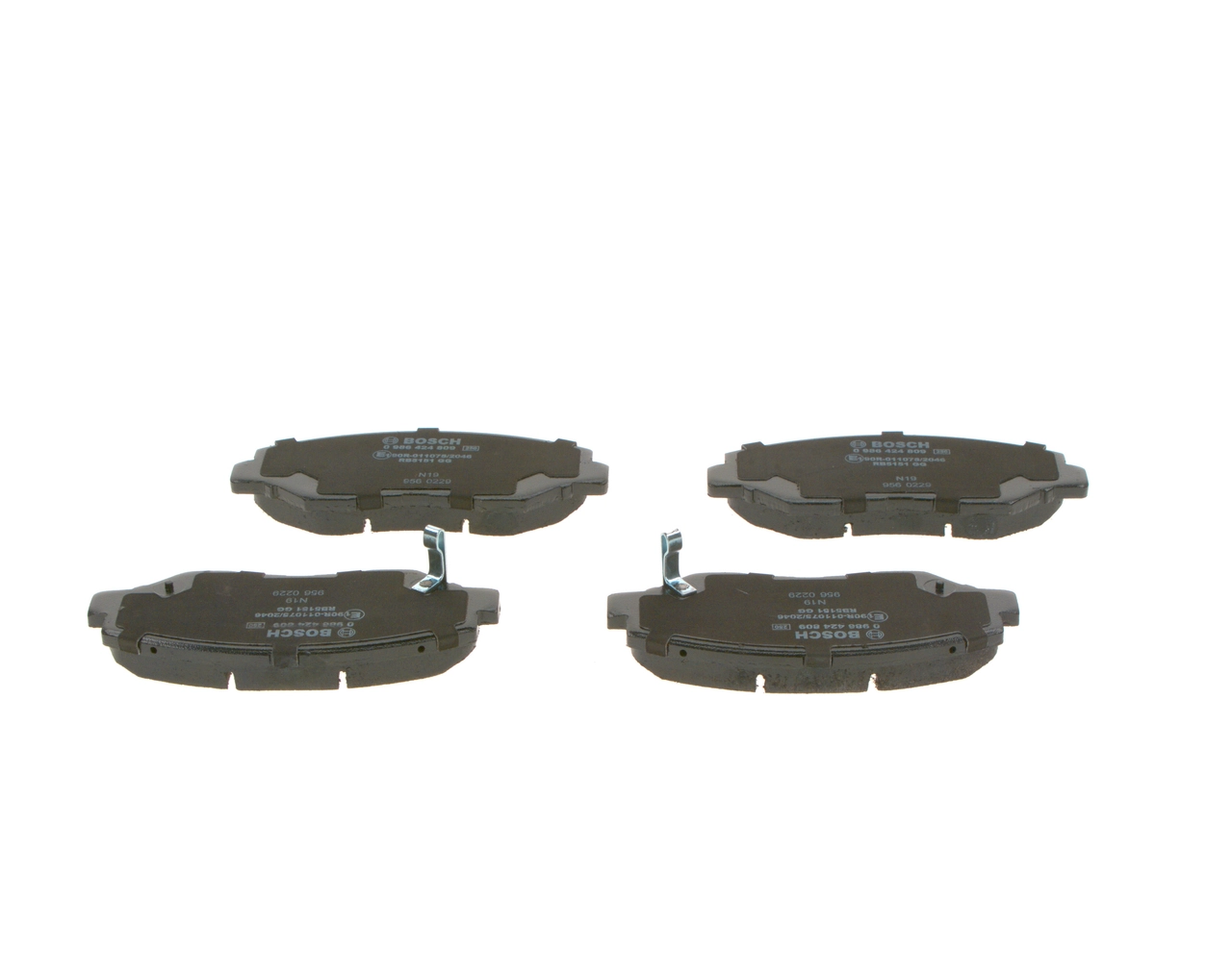 Колодки Bosch 0986424809 цена, от 29.32 USD