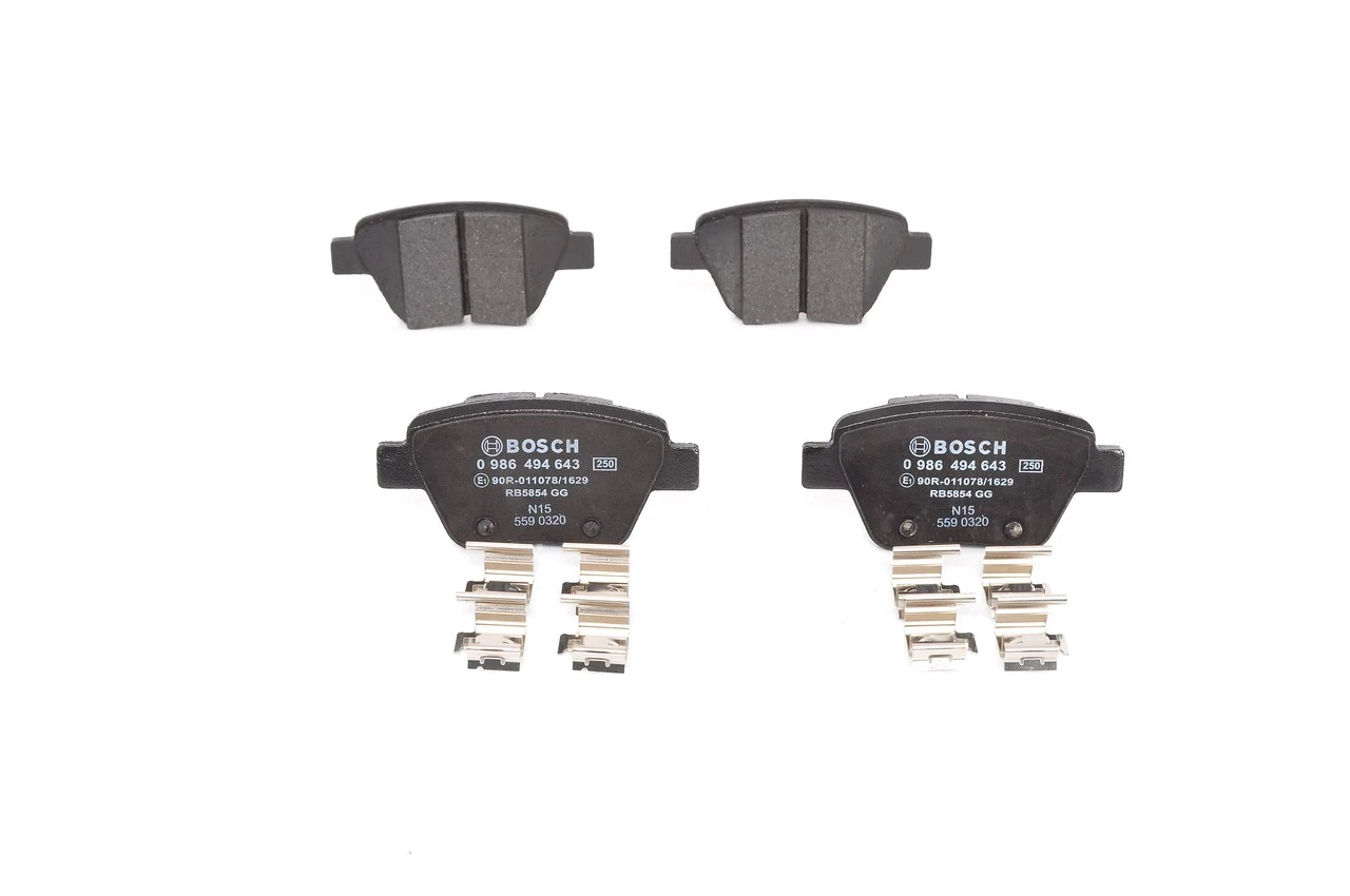 Задние дисковые колодки Bosch 0986494643