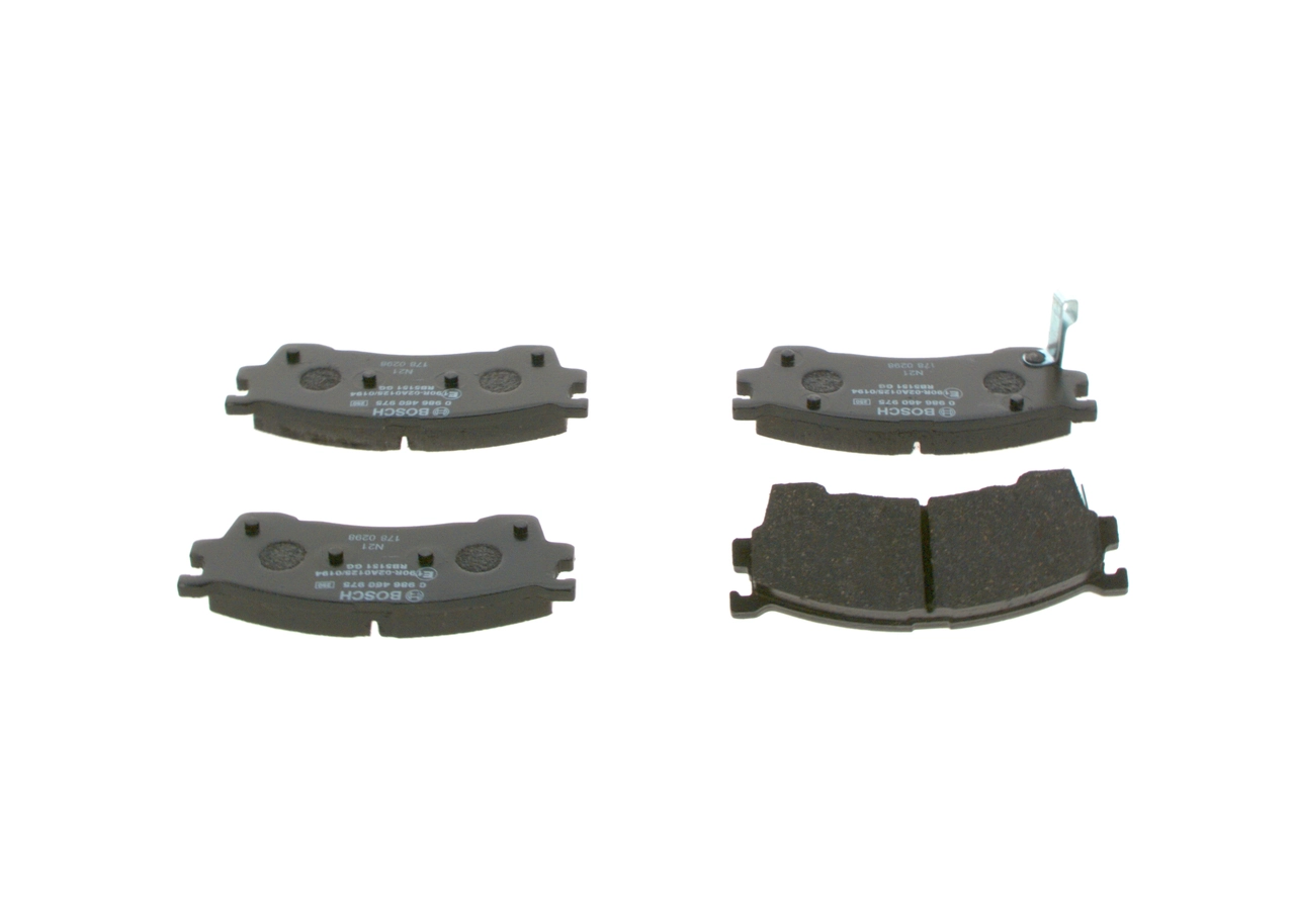 0986460975 Bosch Колодки передние