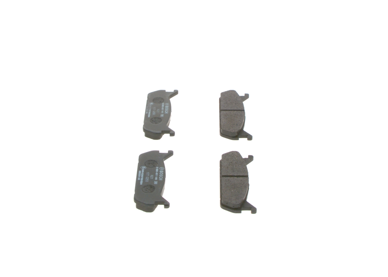 Купить 0986461146 Bosch Колодки тормозные задние, дисковые