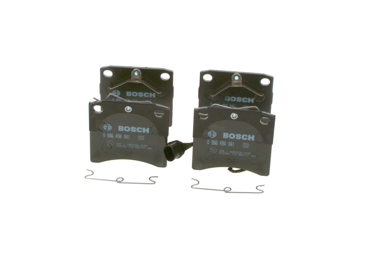Купить 0986494041 Bosch Колодки тормозные