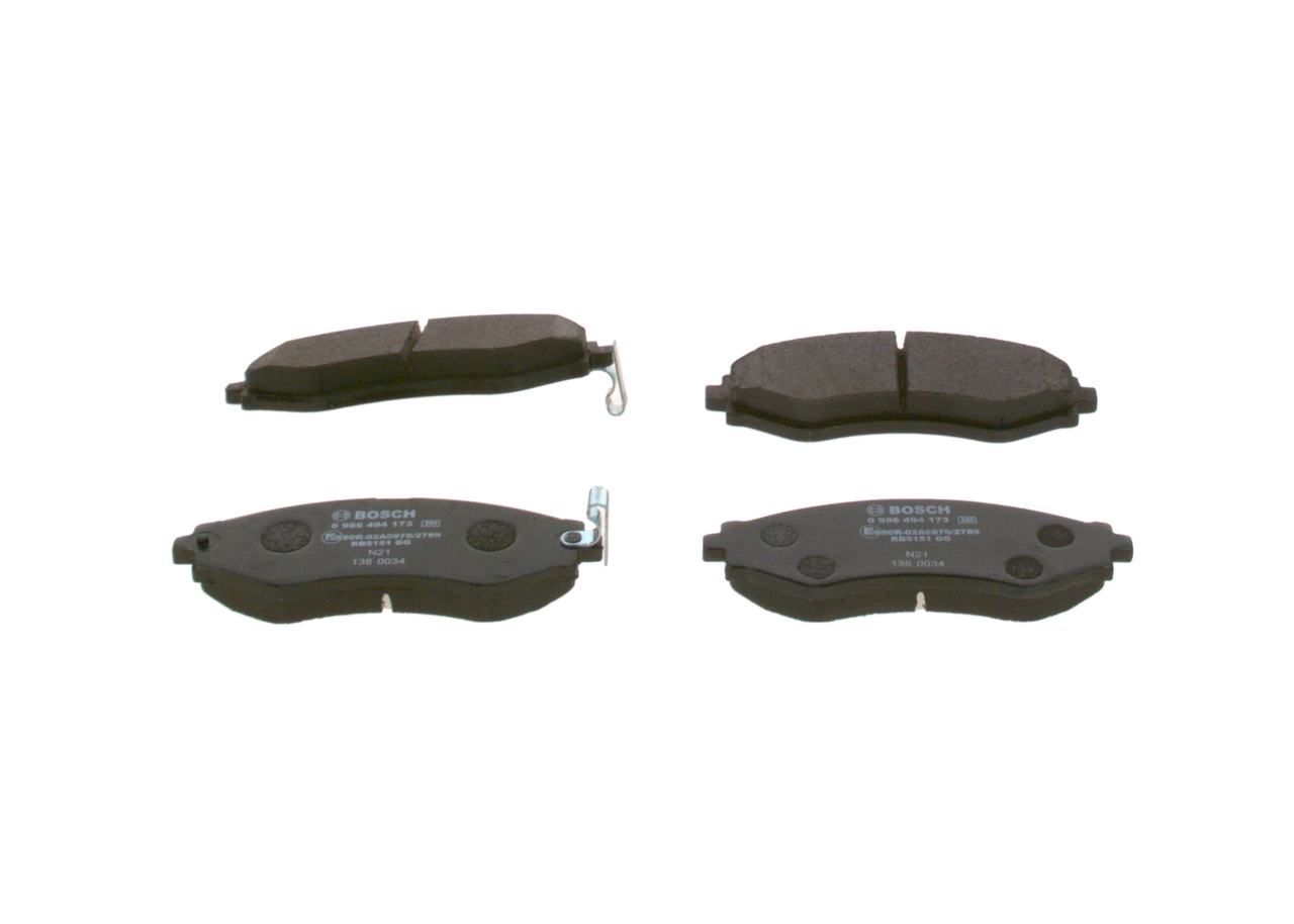 Колодки Bosch 0986494173 цена, от 24.34 USD